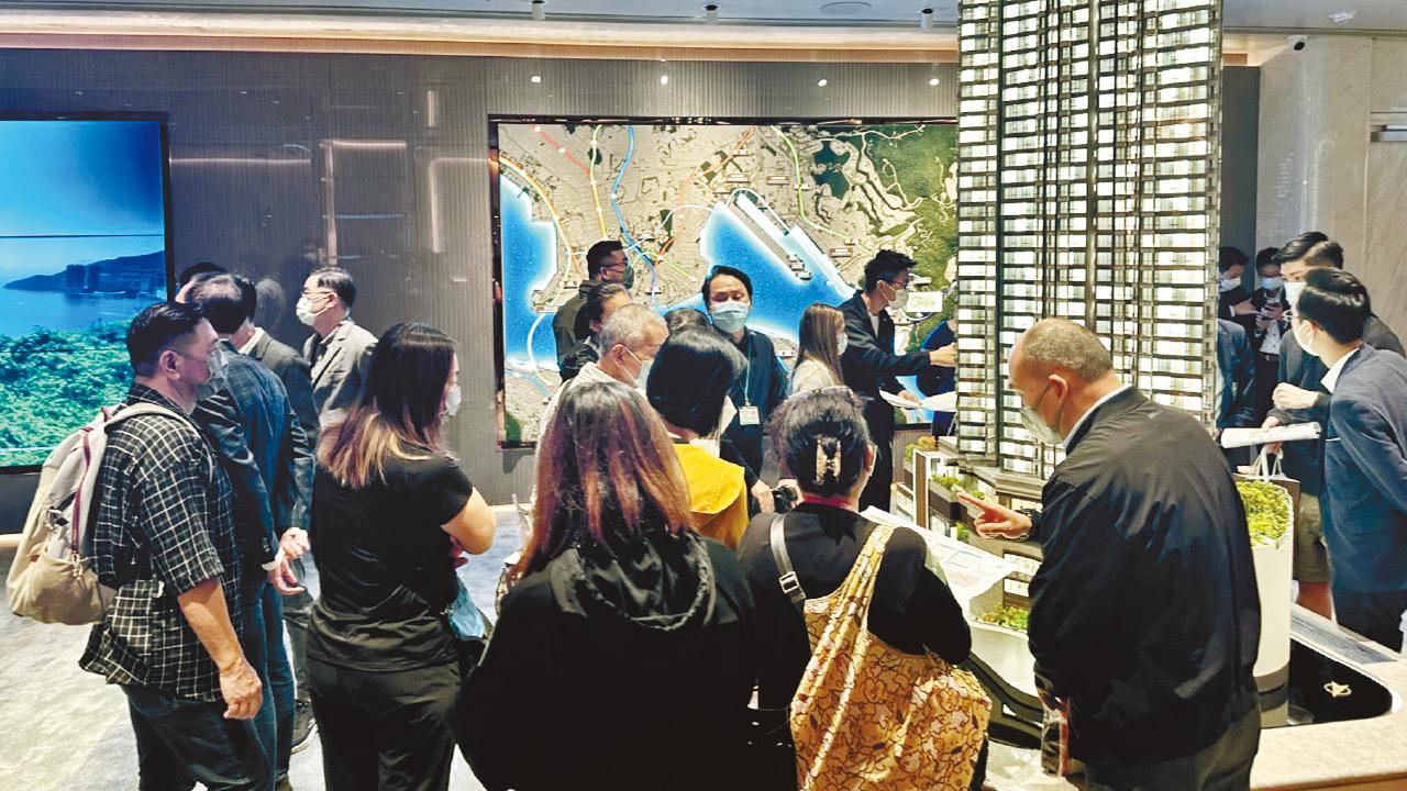 觀望息口｜油塘朗譽昨沽10伙 冷鋒襲新盤 銷售續驟降