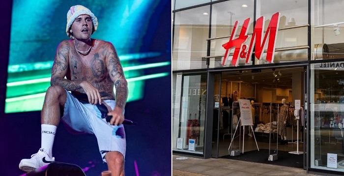 Justin Bieber轟未授權 H&M服飾下架