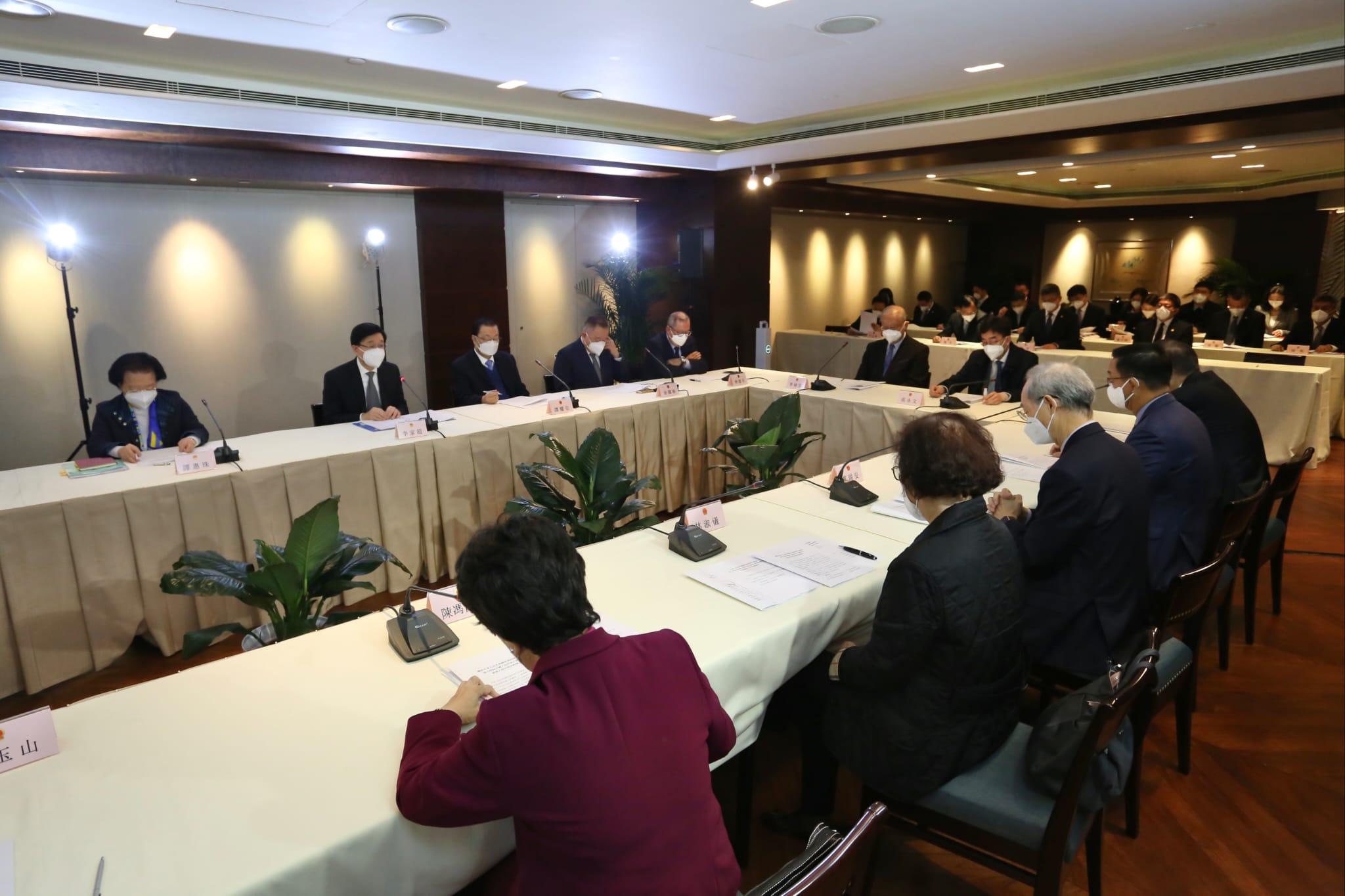 港區人大代表選舉會議主席團第二次會議