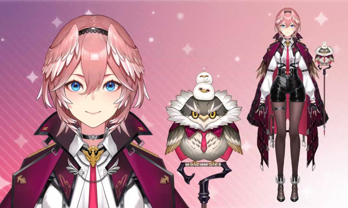 日本Vtuber鷹嶺露依被指稱粉絲為ATM而引起爭議。(Twitter圖片)