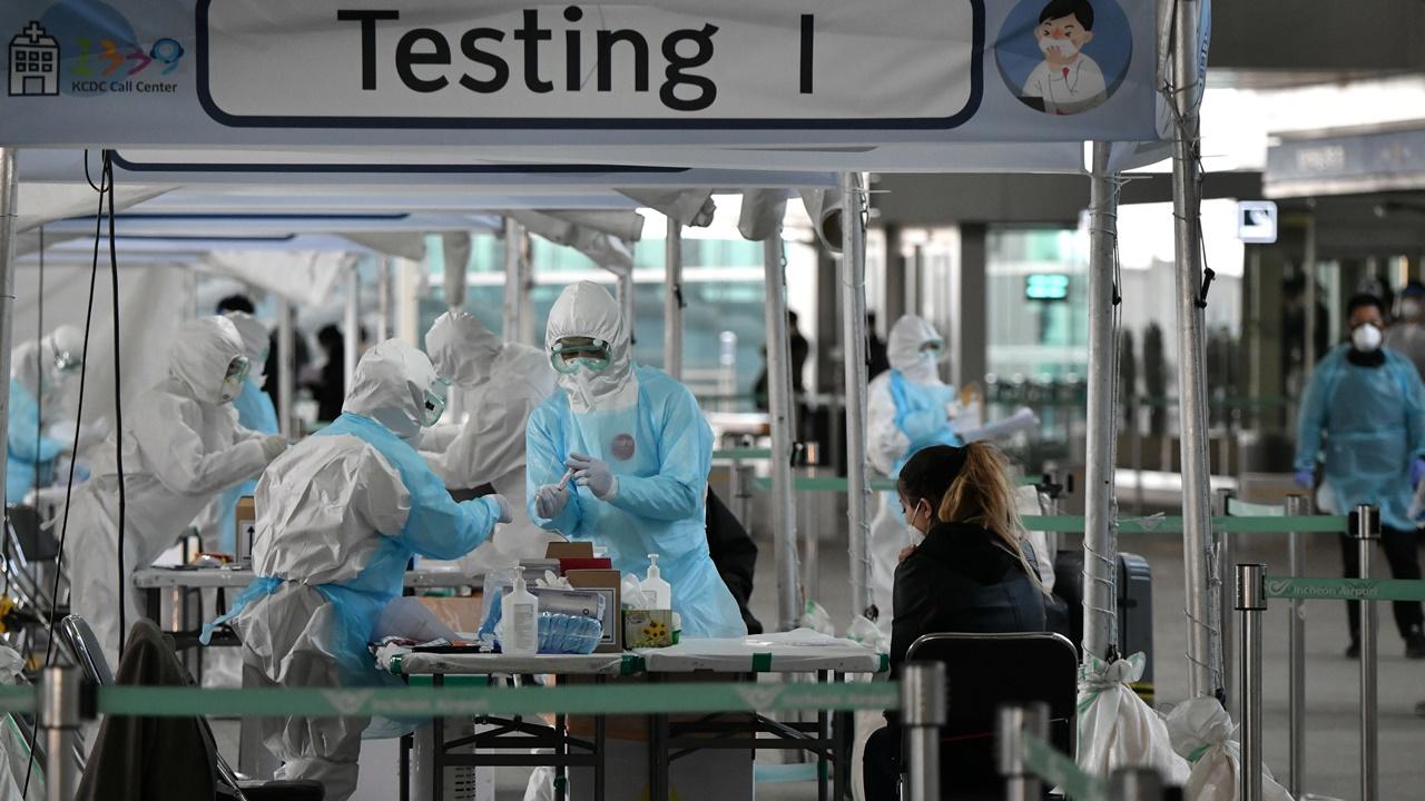 入境南韓中國男確診拒隔離逃走，警方：仍在追捕。(資料圖片)