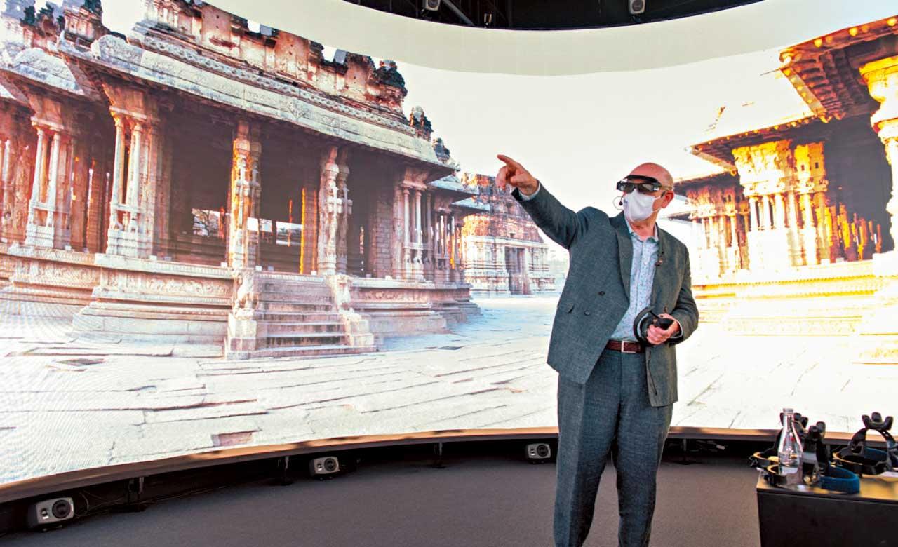 浸大設「視覺化研究中心」 360度全景沉浸新體驗