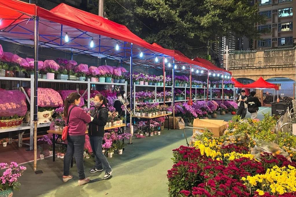 環境及生態局晚上在社交網站表示，攤擋已經亮燈。(環境及生態局FB)