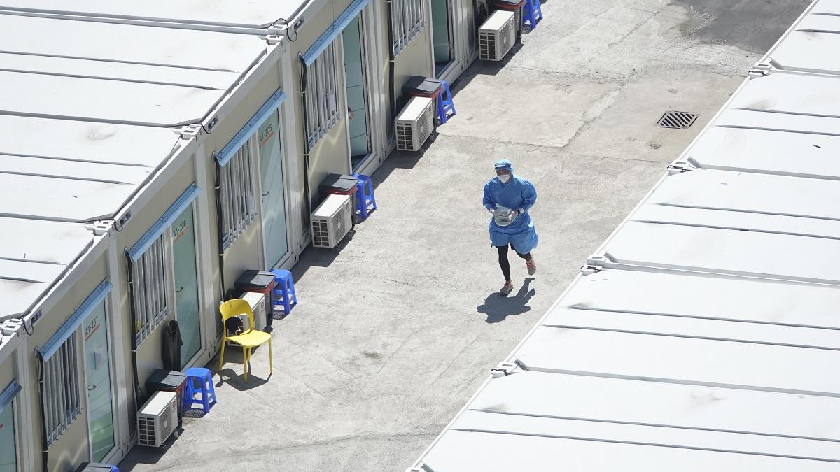 青衣社區隔離設施現處於備用狀態。(資料圖片／陳奕釗攝)