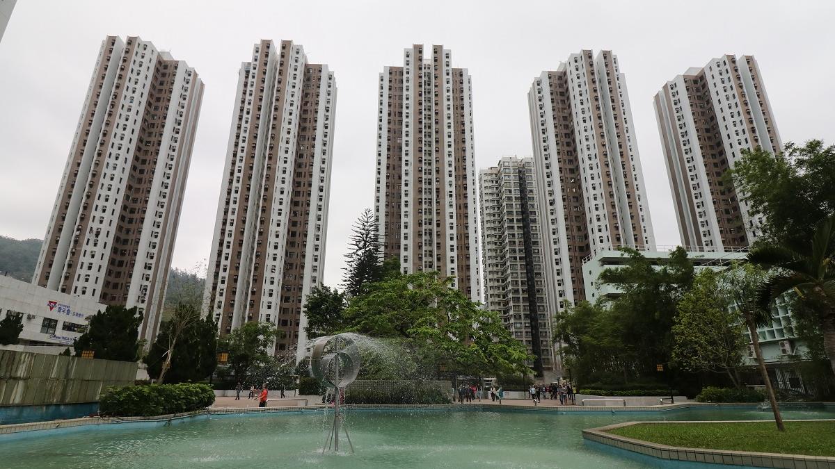 綠楊新邨污水帶較高病毒量，政府會向相關居民派發快速抗原測試包。(資料圖片／林俊源攝)