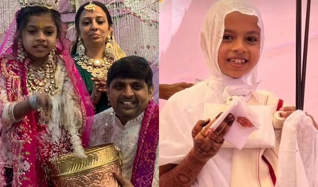 8歲女棄4.8億家財出家 古老宗教曾有女童禁食死亡惹關注(有片)