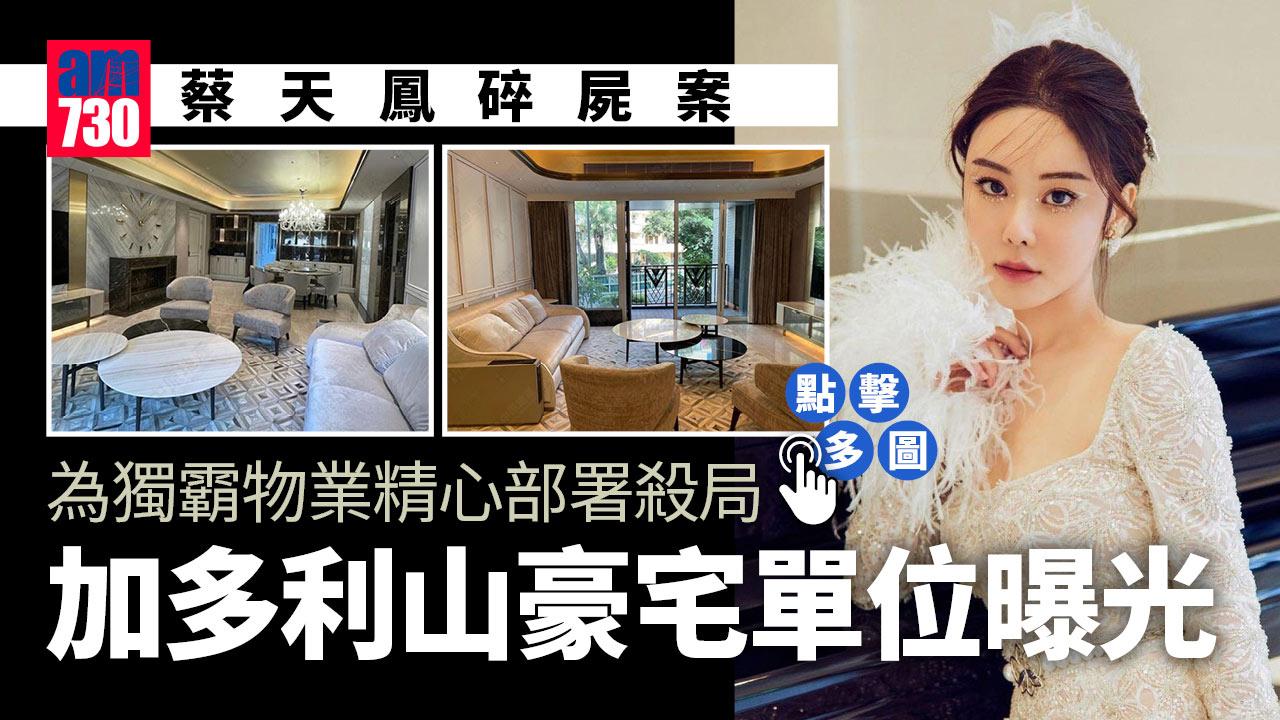 蔡天鳳碎屍案｜為慳700多萬稅 以家翁做「掛名」業主 疑為加多利山豪宅單位曝光