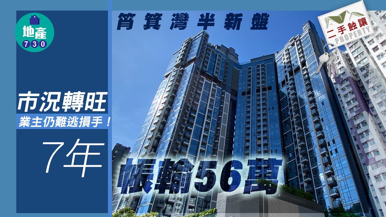 二手蝕讓｜市旺業主仍難逃損手 筲箕灣半新盤7年帳輸56萬