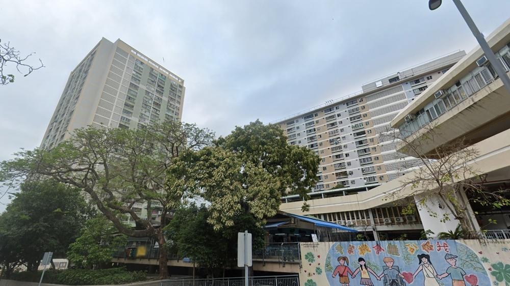 象山邨中年男女墮樓雙雙斃命。(Google Map)