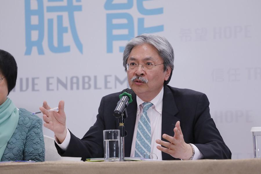 前財政司司長曾俊華。(資料圖片)