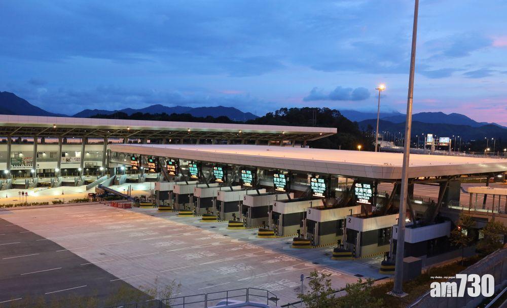 香園圍口岸。(資料圖片)