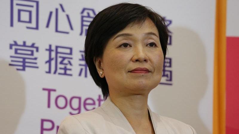 蔡若蓮指下月有望取消學童快測要求。(資料圖片)