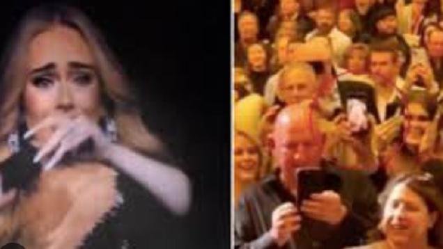 賭城開騷 Adele見男觀眾舉手機點解喪哭？