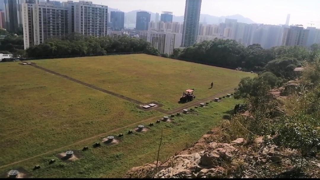 政府批出牛池灣配水庫予業餘球隊永義用作訓練場。(永義Facebook圖片)