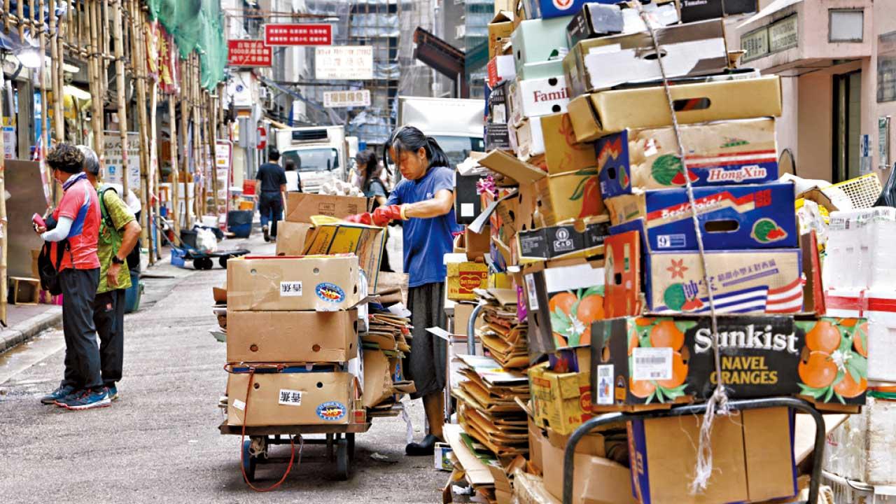 為甚麼紙皮婆婆不去洗碗？