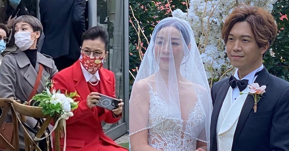 王鎮泉結婚｜汪明荃化身攝影師 袁偉豪黃智雯做兄弟