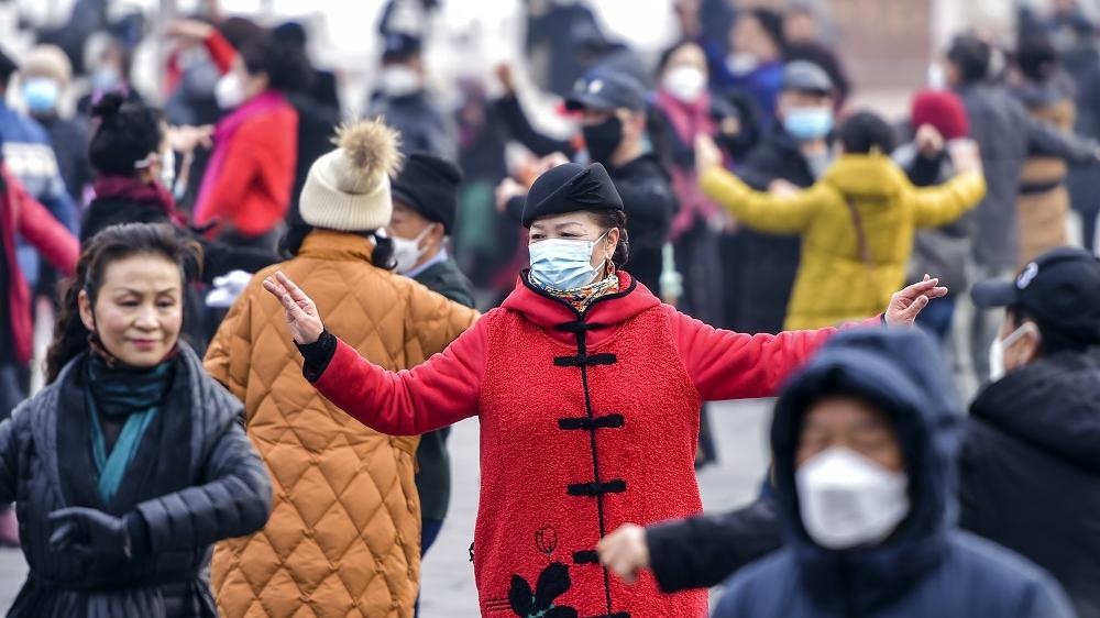 國家衛健委發言人米鋒表示，全國疫情日趨平穩，總體向好態勢持續鞏固。(中新社)