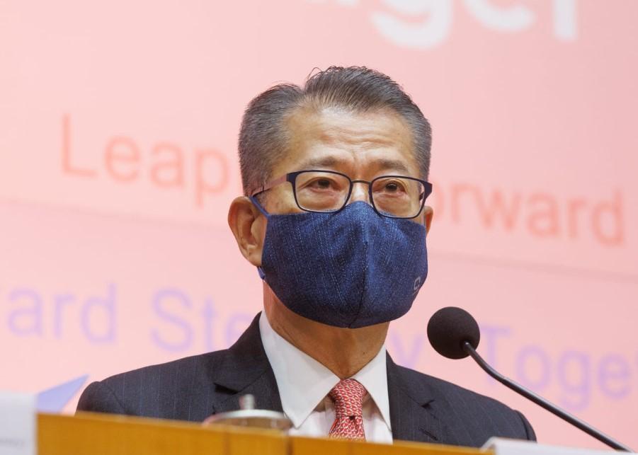 陳茂波。(蘇文傑攝)