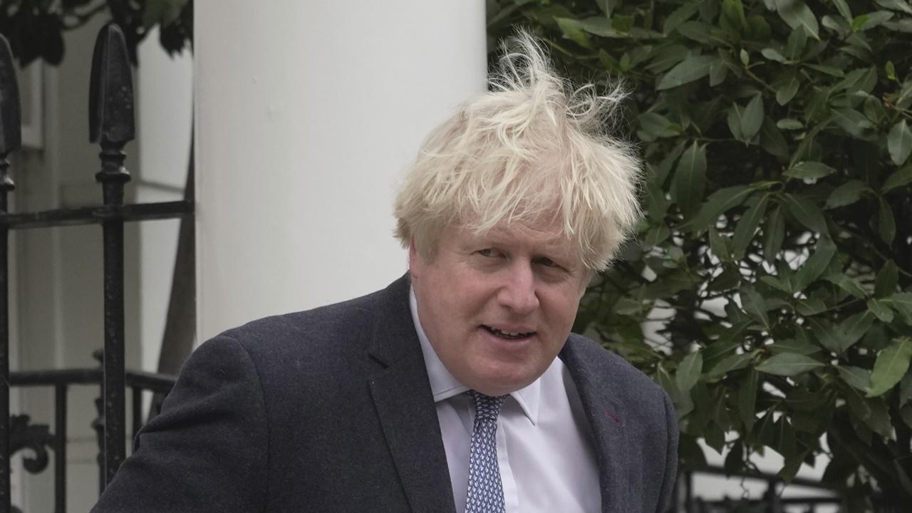 約翰遜否認曾就派對門事件刻意誤導國會。(AP)