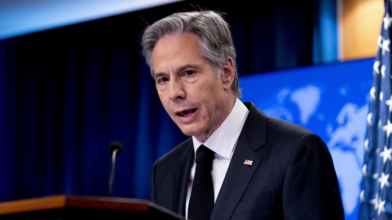 布林肯：習近平訪俄是為俄在烏暴行作外交掩護，俄自行停火是拖延戰術。(AP)