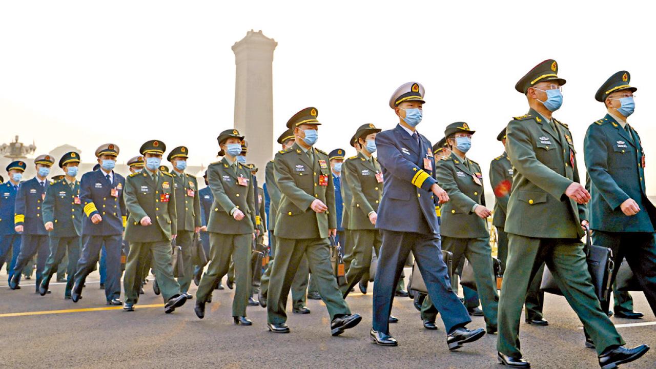 軍費預算增7.2% 全面加強練兵備戰