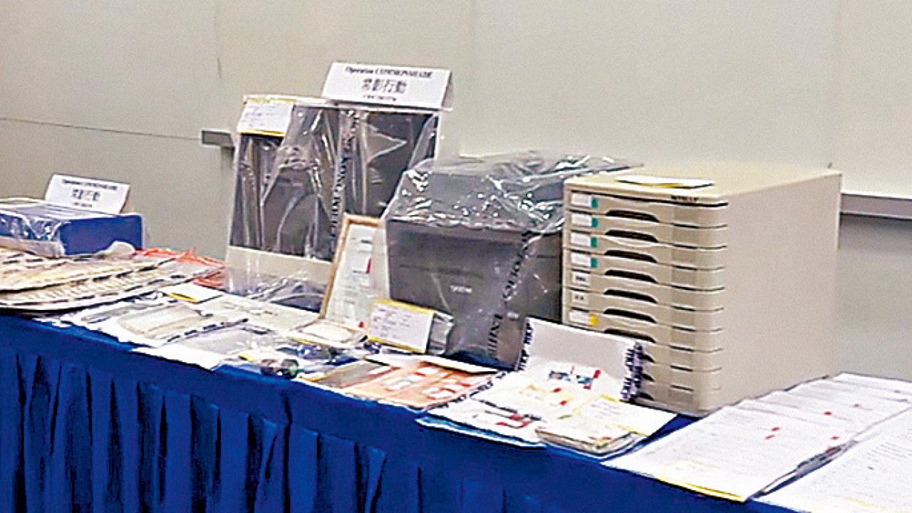 涉偽造健康證明提前領強積金 警拘12人涉行使虛假文書