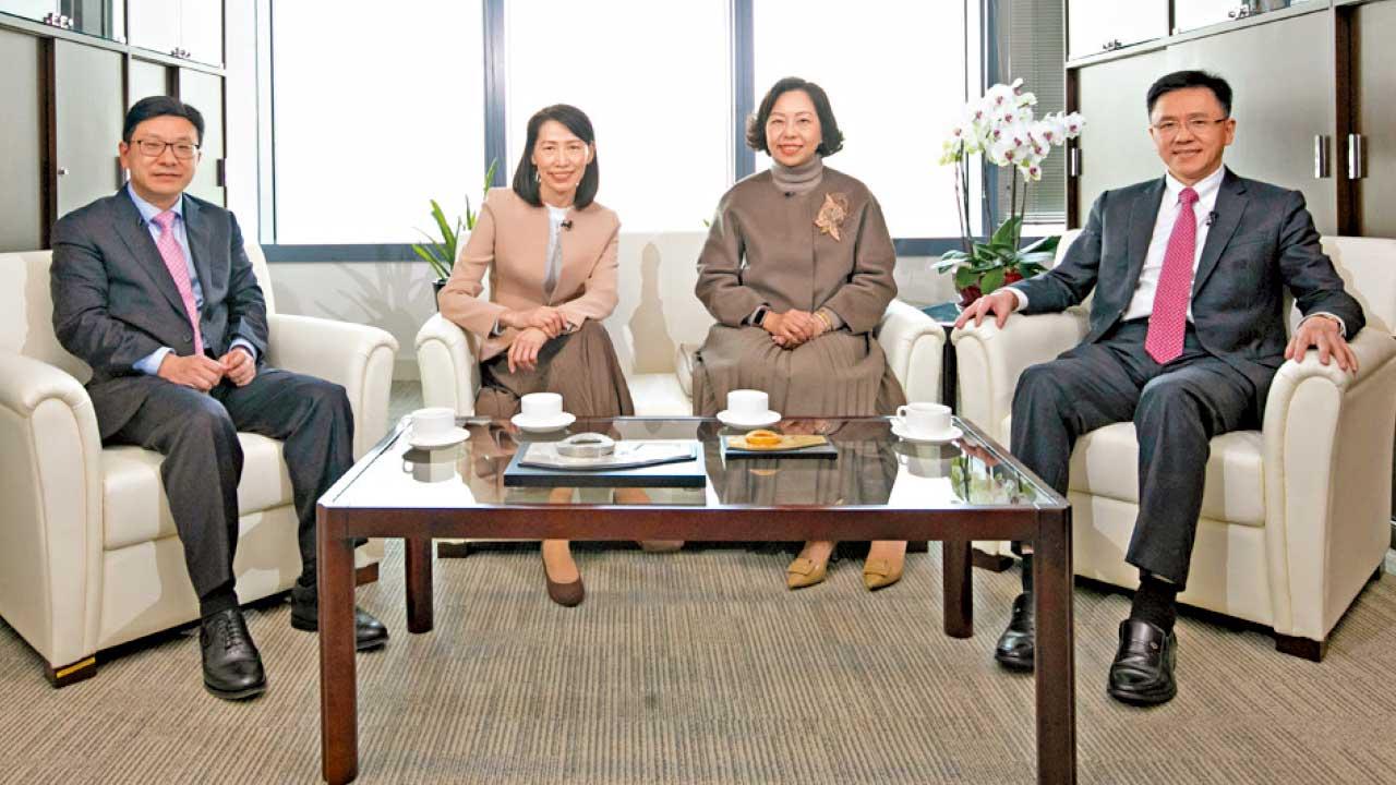 4高官中大校友聚首 細訴校園趣事