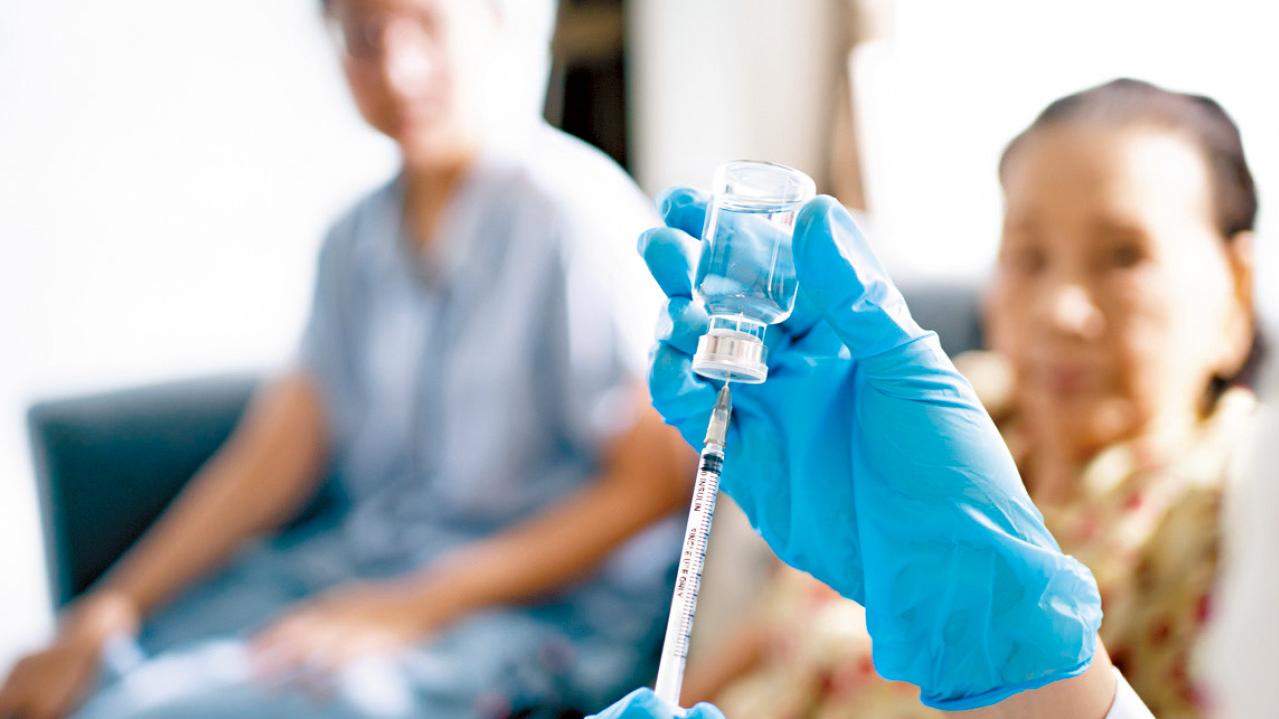 院舍高危 接種疫苗抗流感高峰