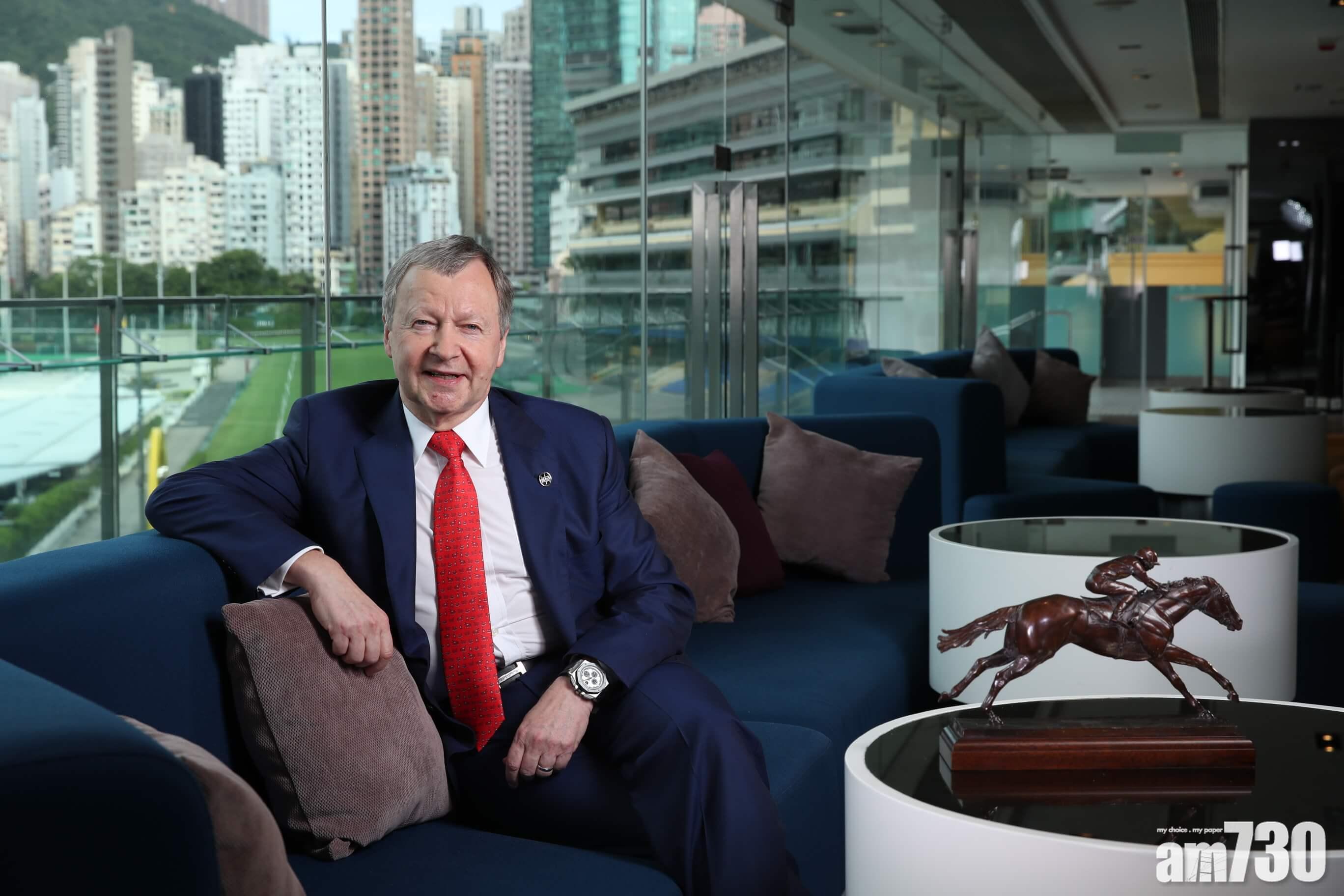 馬會應家柏反對調高足球博彩稅率。(資料圖片)