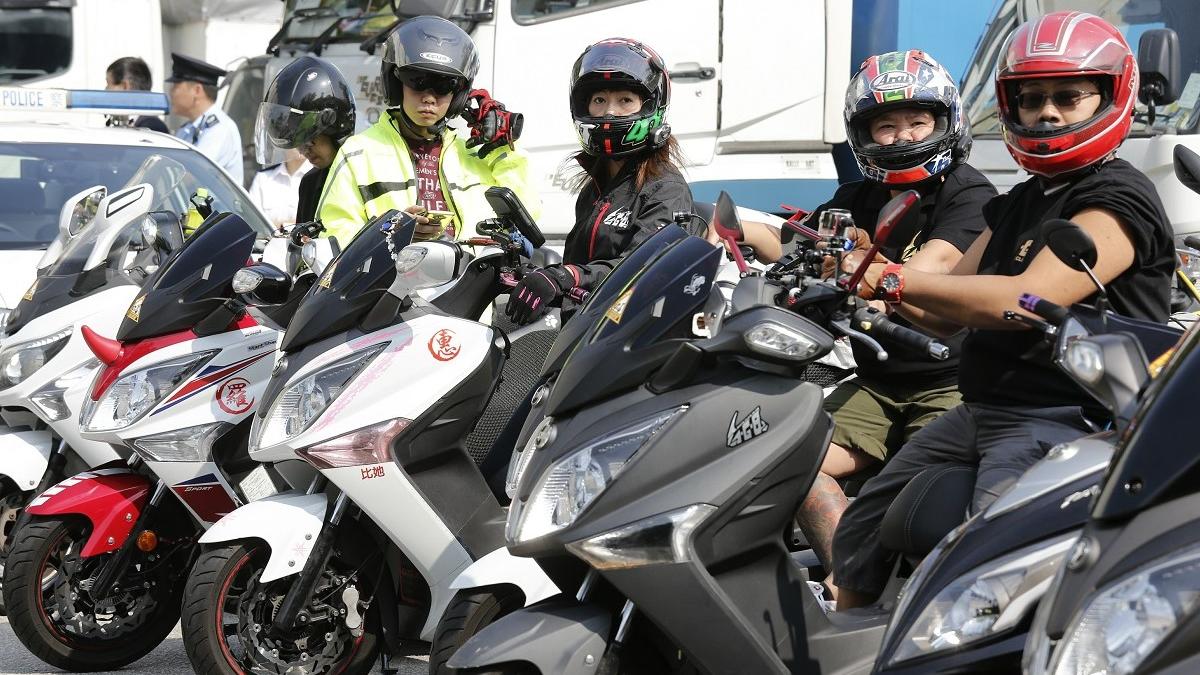 本港電單車泊位經常被批評供不應求。(資料圖片)