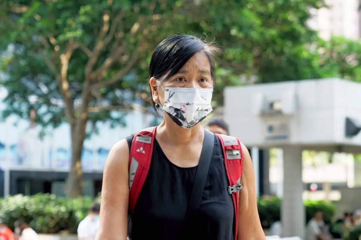 陳寶瑩被裁定非法籌款罪成。(社民連FB)