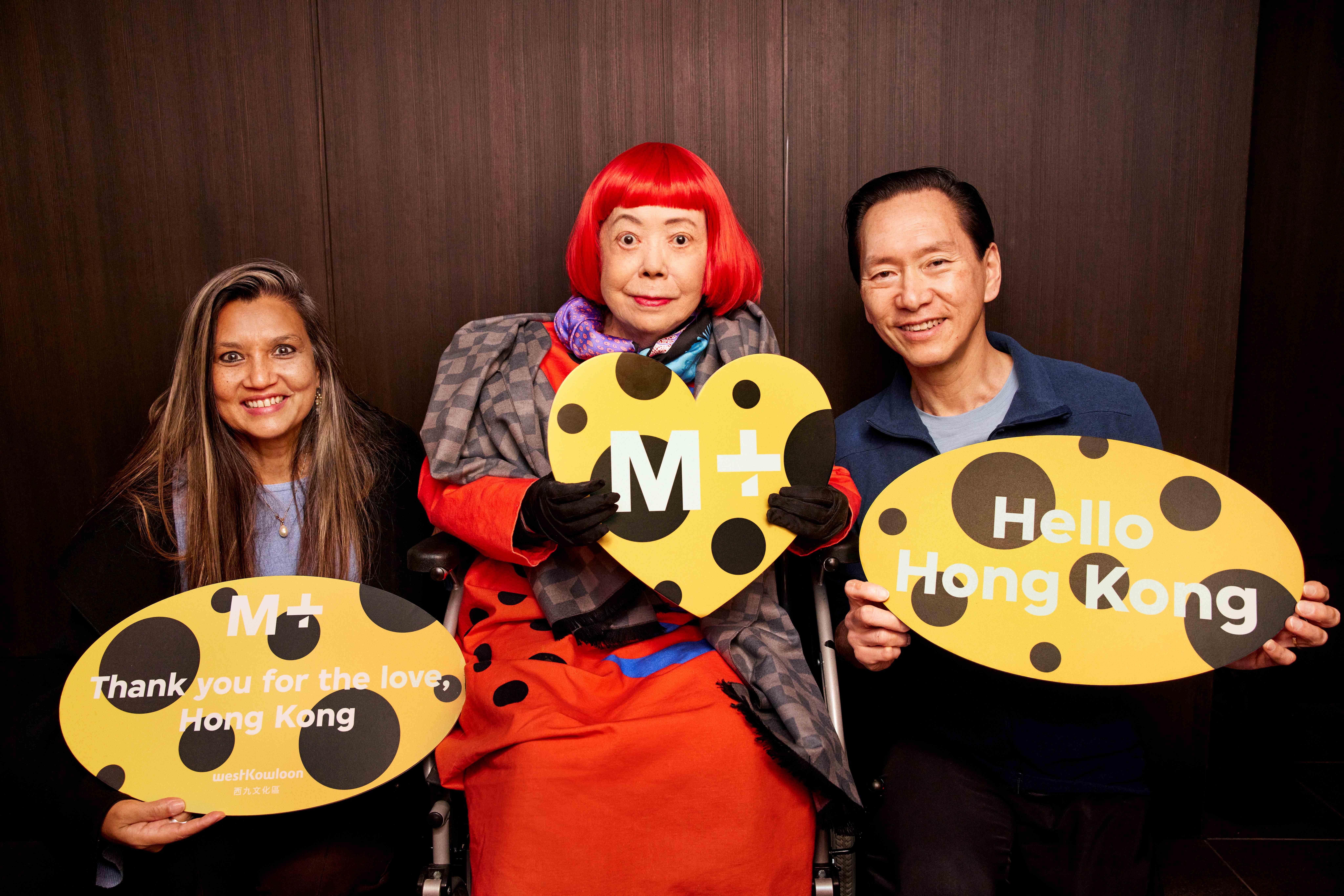 草間彌生, 陳智思, 華安雅