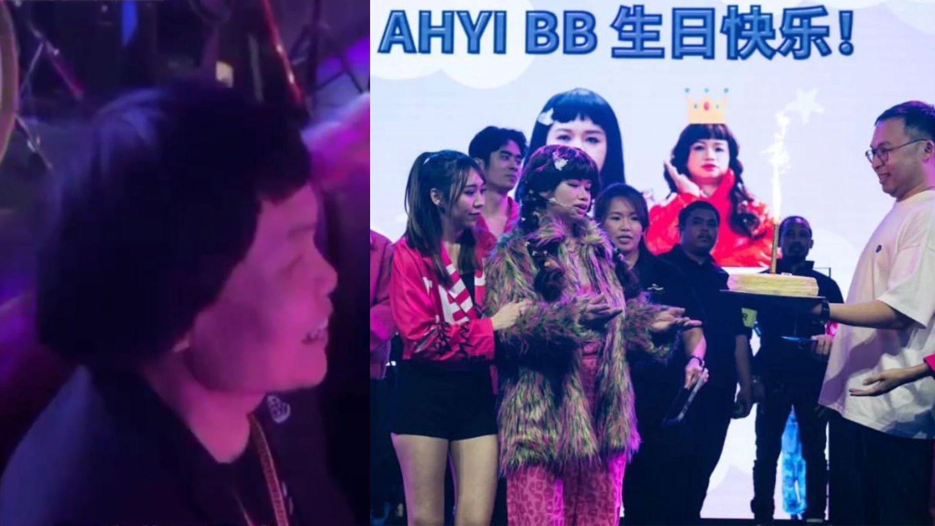 薛影儀大馬錄新歌賀39歲生日 八両金現身睹「亞視一姐」風采