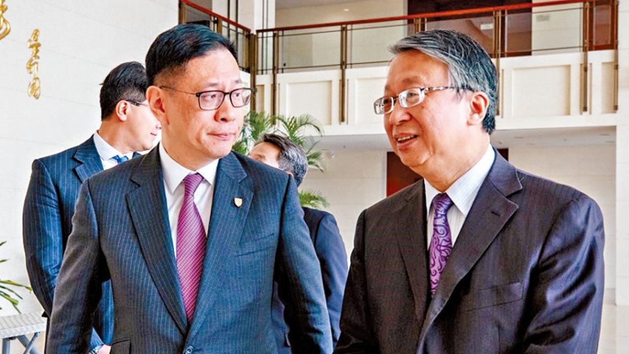 大律師公會訪京團第二日 與沈春耀交流23條及國安法