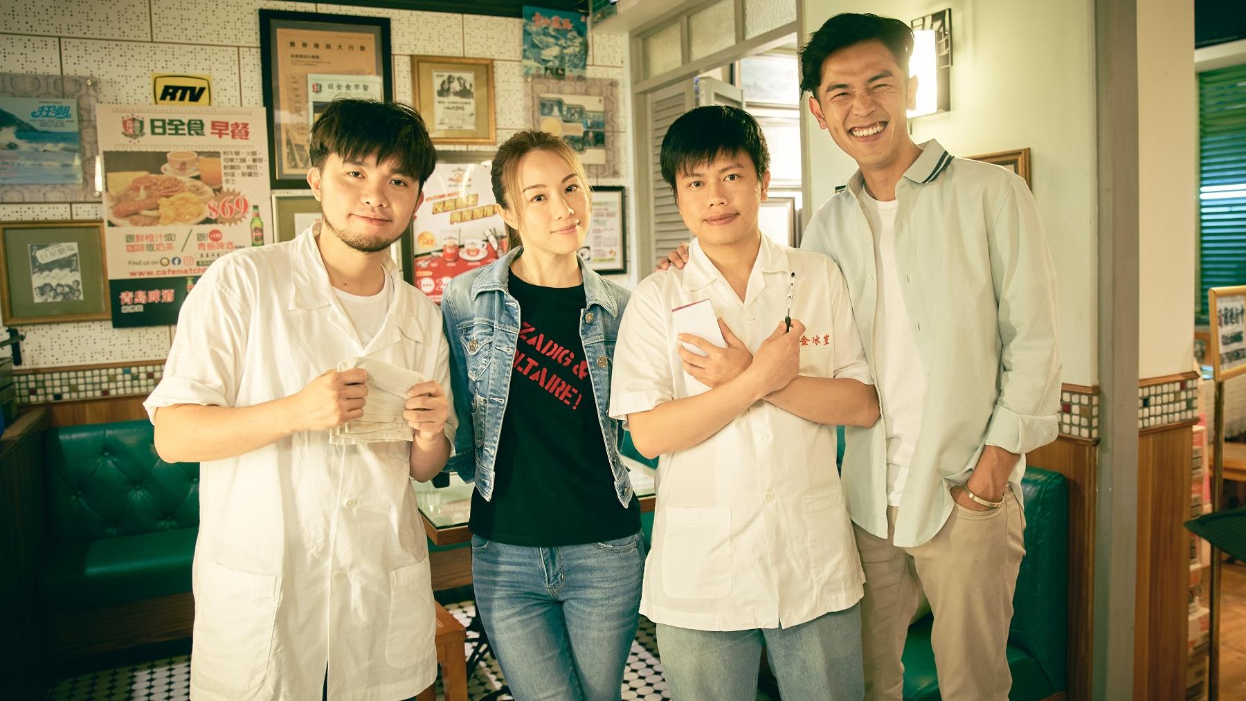 《12日》許賢蘇豪客串本色演出   鄧麗欣馬志威被考起頻NG