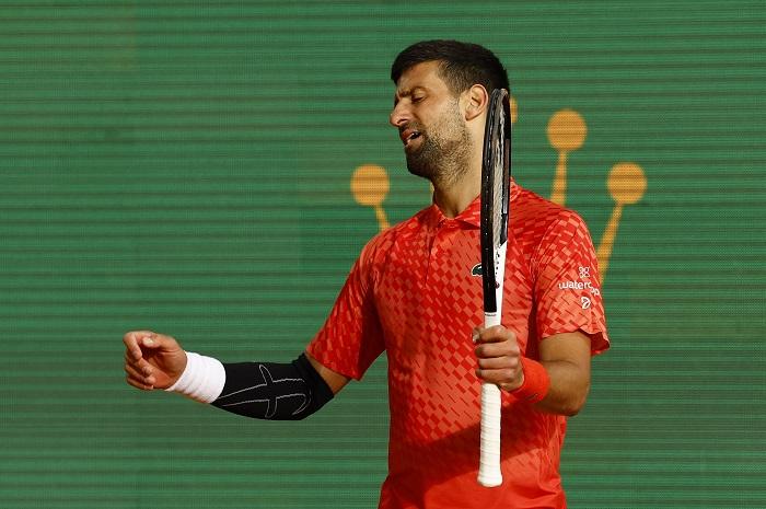 祖高域在蒙地卡羅網賽出局。(路透社)