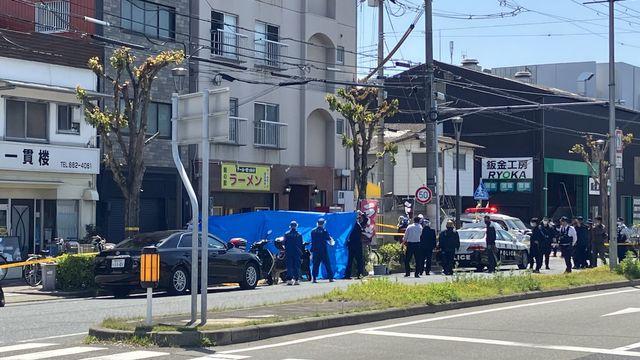 神戶一間拉麵店上周末發生槍擊案。