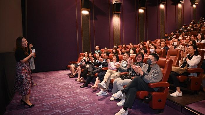 社署舉辦寄養服務電影會。(政府新聞處圖片)