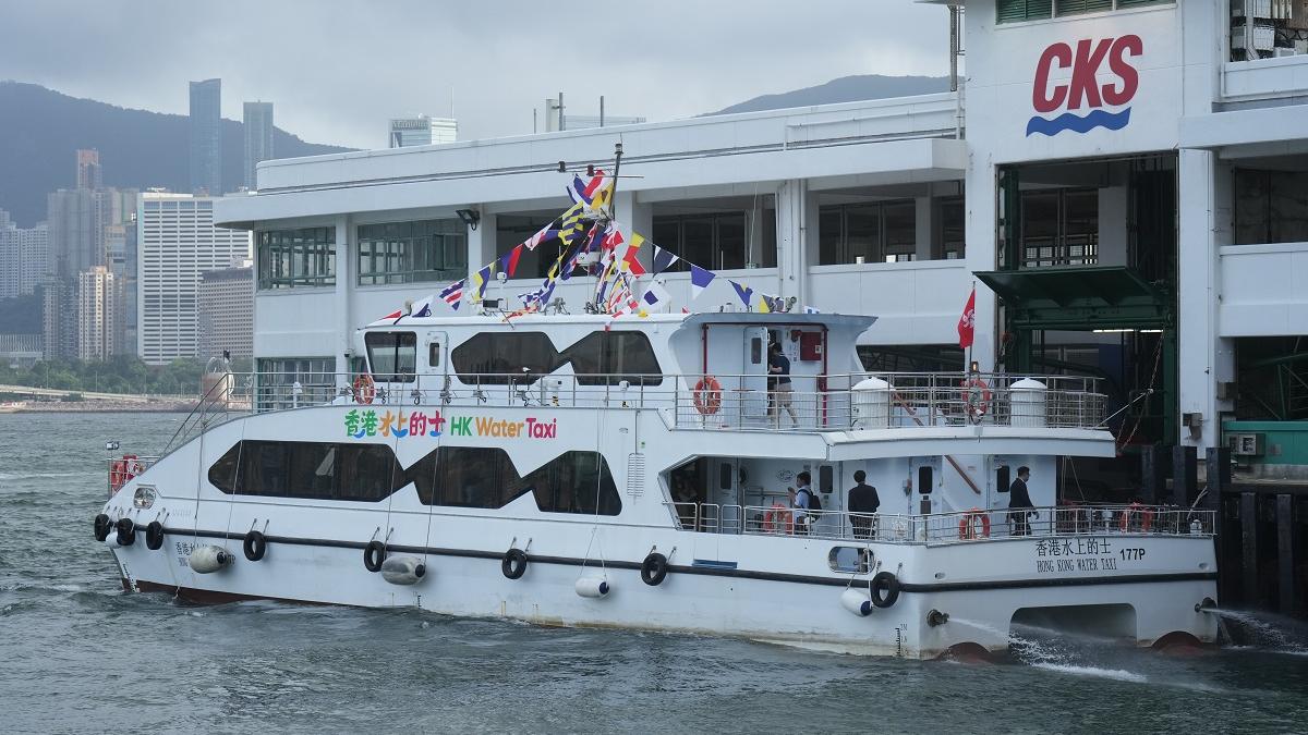 水上的士投入服務初期備受疫情影響，首20個月累計客量仍未破萬。(資料圖片／陳奕釗攝)