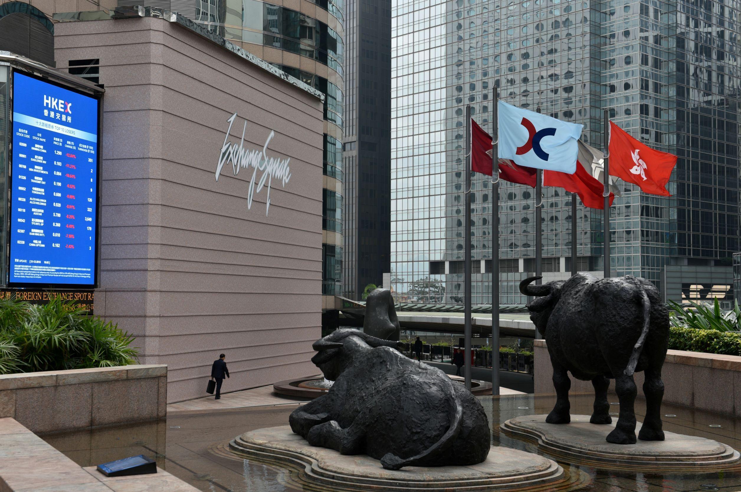 恒指低開20點。(資料圖片)