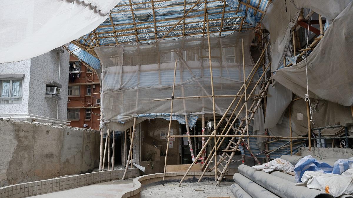 政府建議修例，要求「大型維修工程」須有5%或200名業主親自投票。(資料圖片／蘇文傑攝)