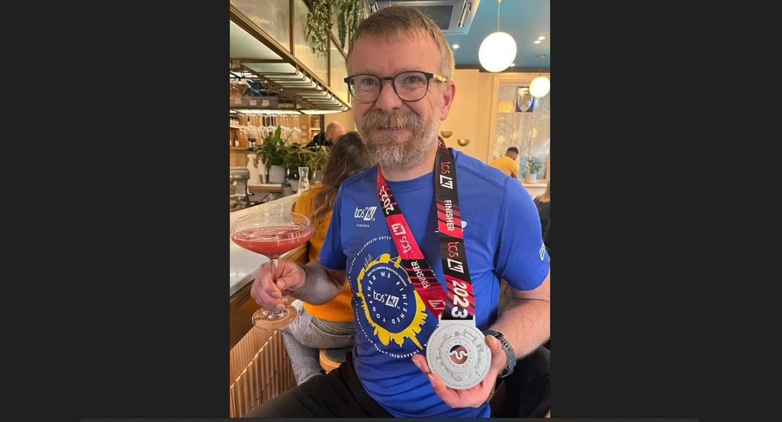 佳績完成倫敦馬拉松  45歲資深男跑手開心拍照後猝死  妻崩潰