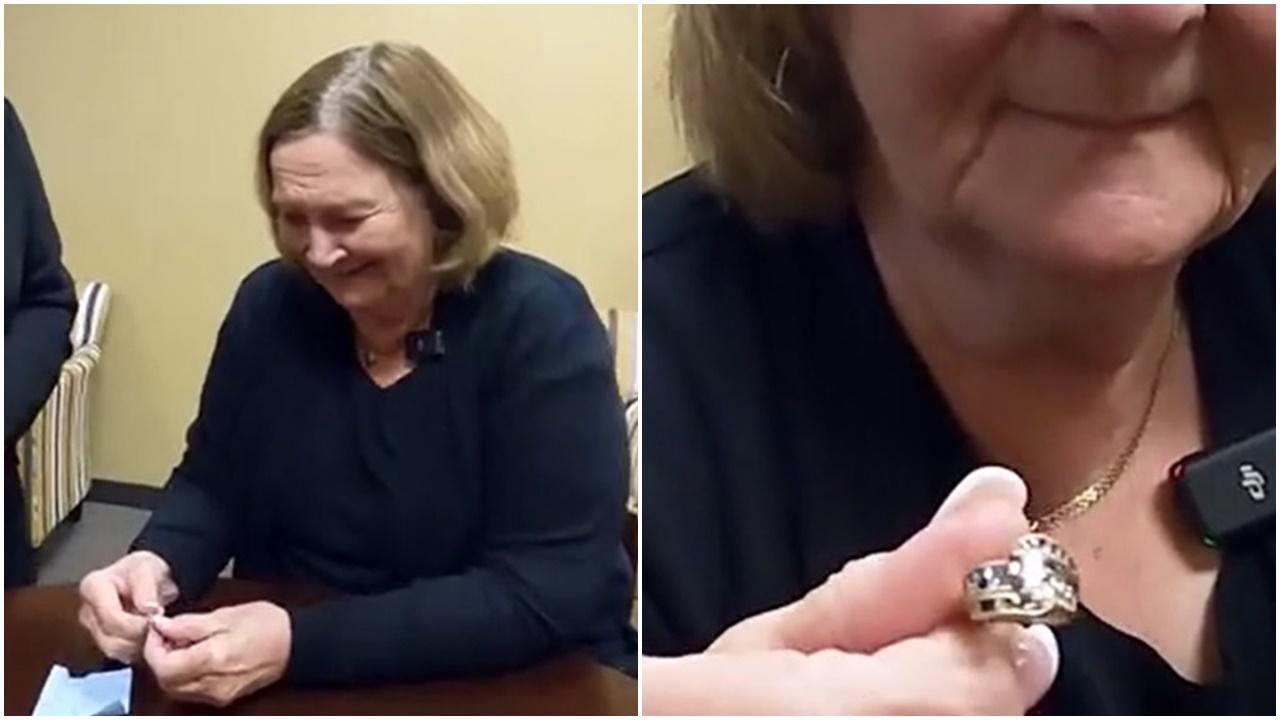 結婚33週年紀念鑽戒被馬桶沖走，13年後竟奇蹟搵番。(網上圖片)