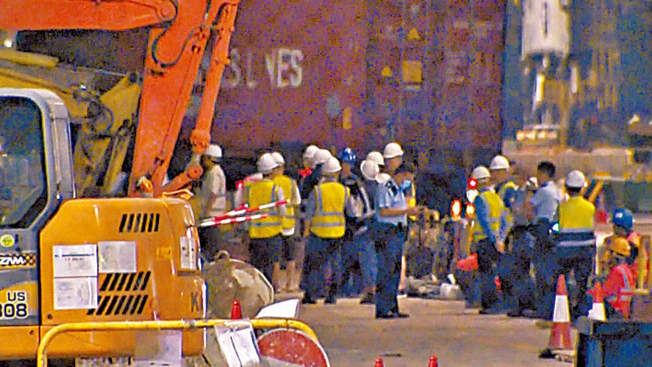 龍門架吊機輾過 貨櫃碼頭工人重傷不治