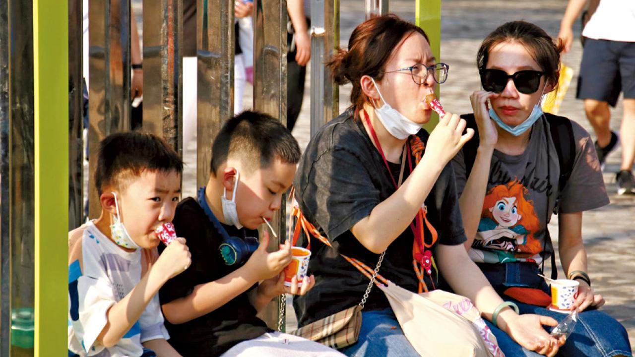 圖片新聞｜消暑