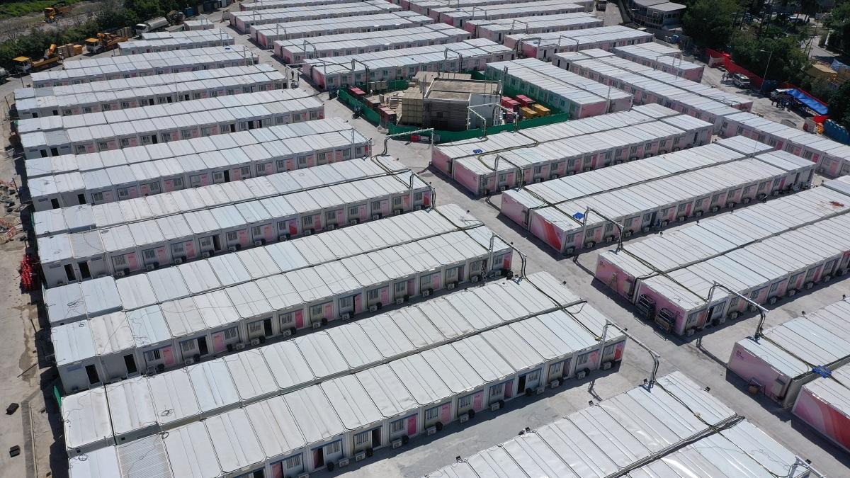 政府仍在研究各個社區隔離設施的未來安排。(資料圖片)