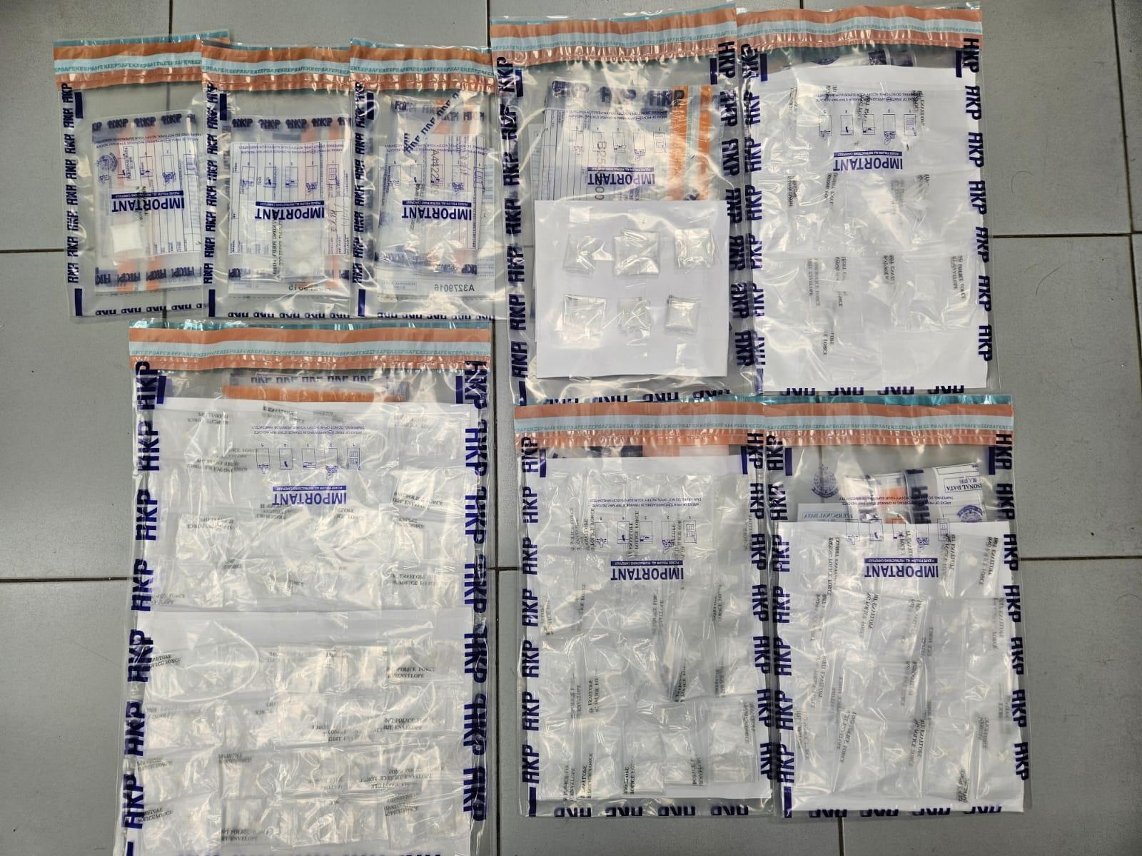 警方大埔掃毒截查可疑男  身上及寮屋檢可卡因冰毒