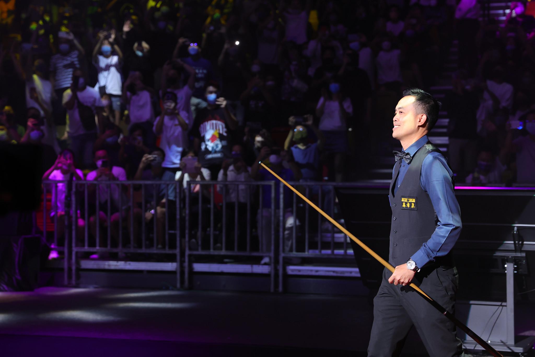 世界桌球巡迴賽向傅家俊批出至少兩年的外卡。(World Snooker圖片)