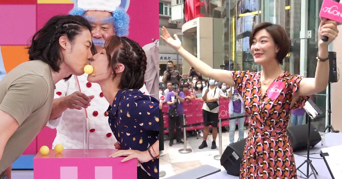 龍婷酷熱天氣下busking 上《獎門人》同劉智衛玩遊戲錫足3次