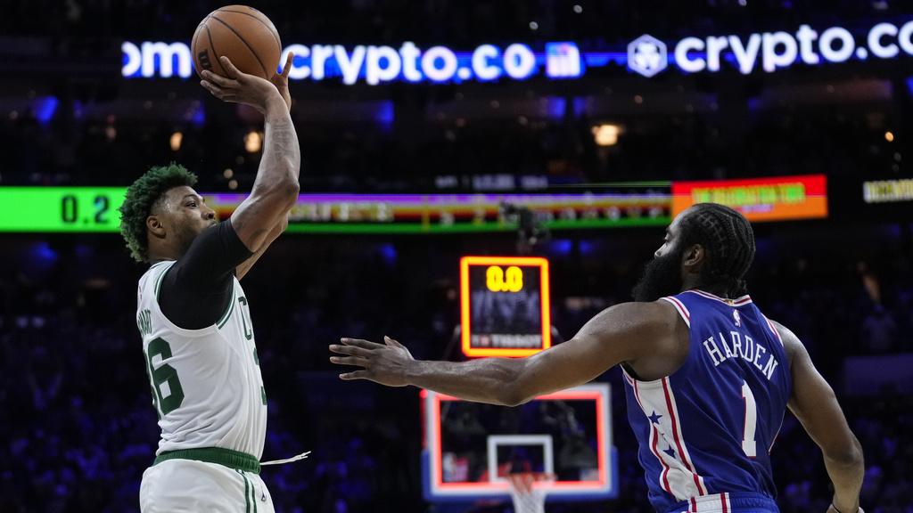 NBA季後賽︱史馬特3分波超時   塞爾特人加時115:116飲恨負76人  (美聯社)